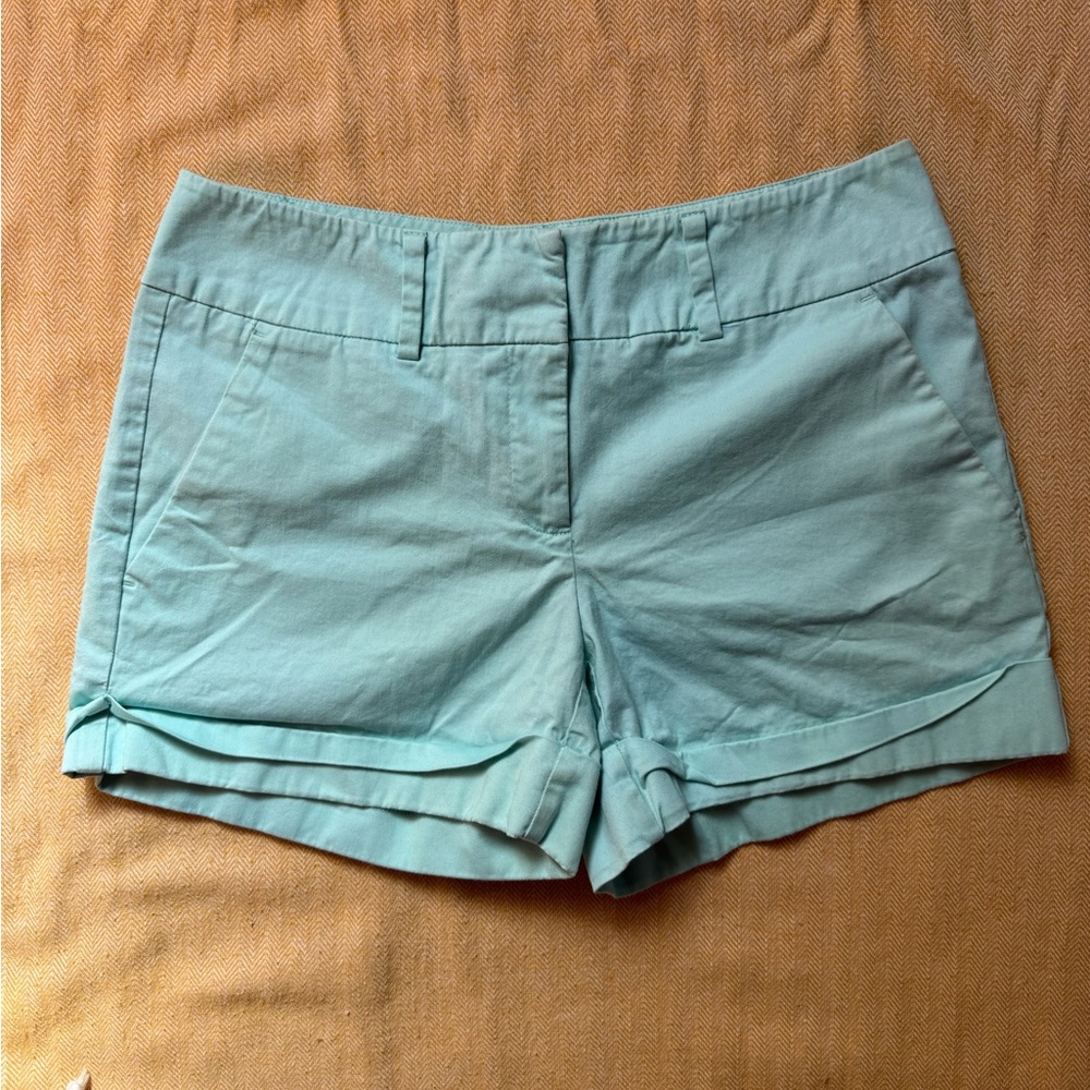 New York & Company Light Aqua Blue Women's Shorts